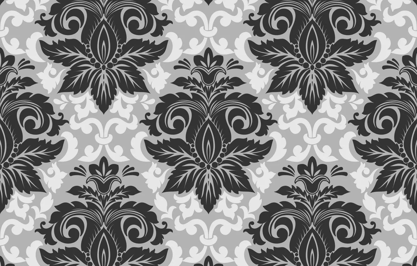 Photo wallpaper texture, vintage, background, pattern, seamless, damask