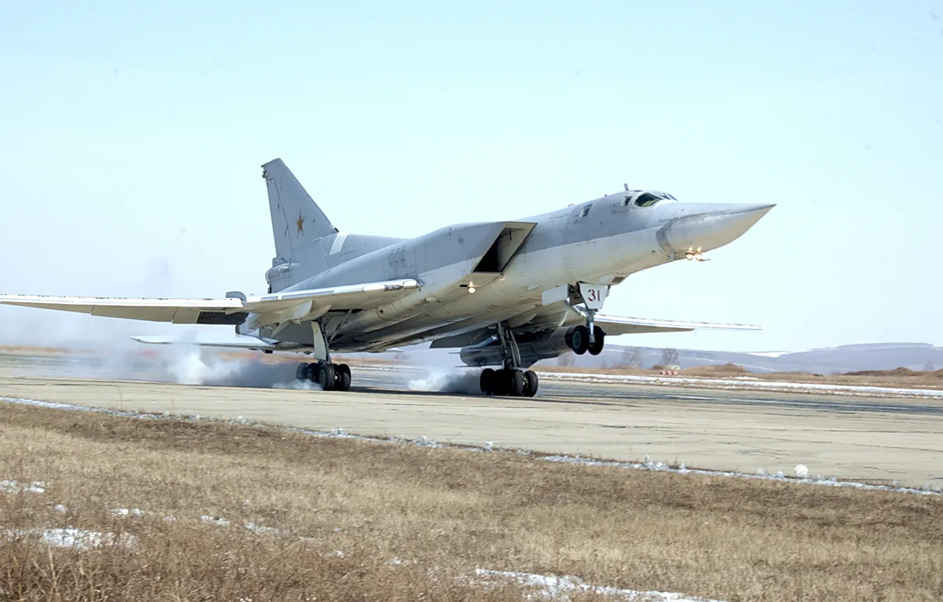 Photo wallpaper Bomber, The plane, The Russian air force, Tu-22M3