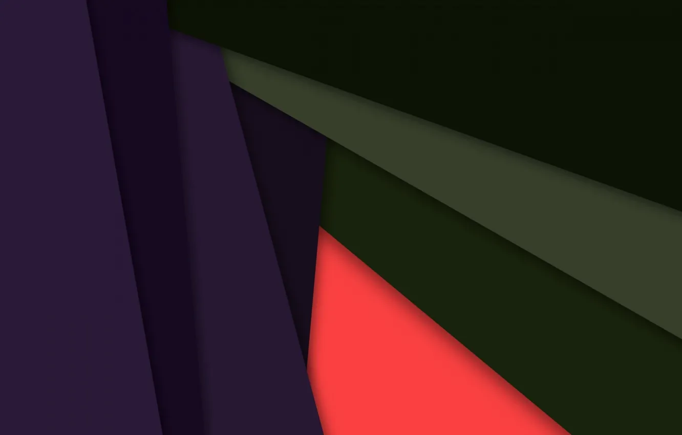 Photo wallpaper line, green, pink