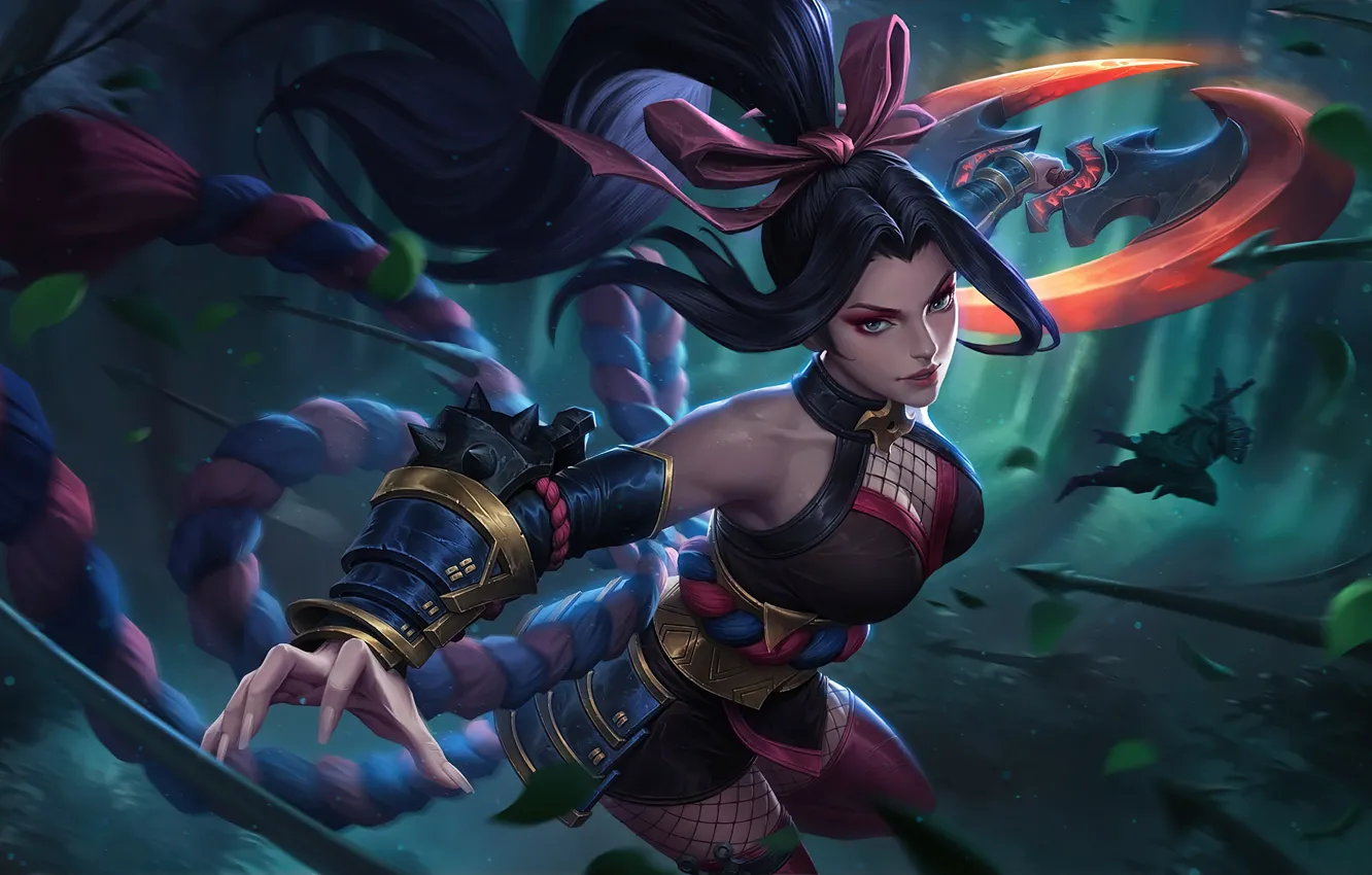 Photo wallpaper Hanabi, weapons, Mobile Legends: Bang Bang!, girl, the battle