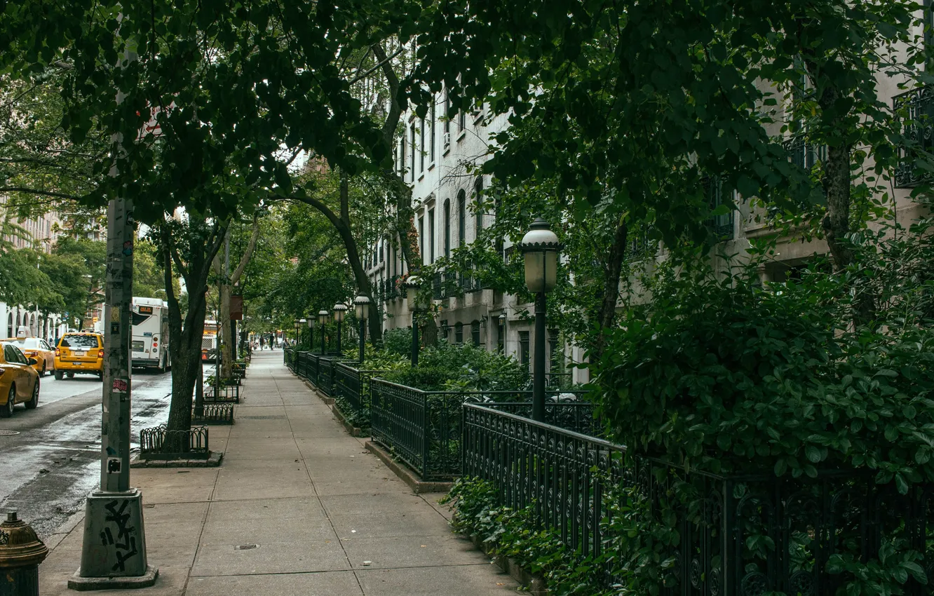 Photo wallpaper New York, USA, New York, Greenwich Village