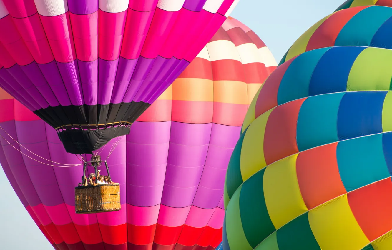 Photo wallpaper the sky, balls, sport