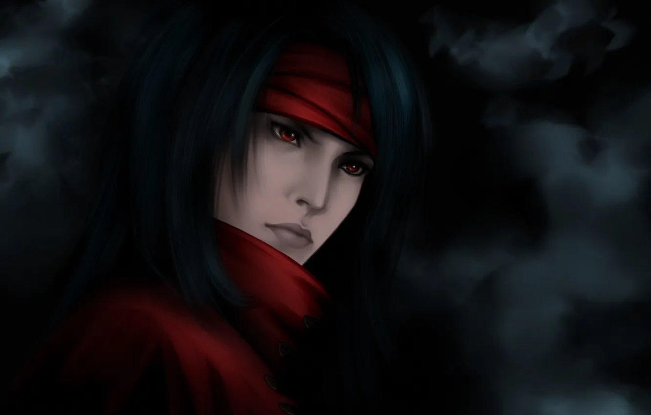 Photo wallpaper background, art, guy, Final Fantasy, red eyes, Vincent, Vinsent