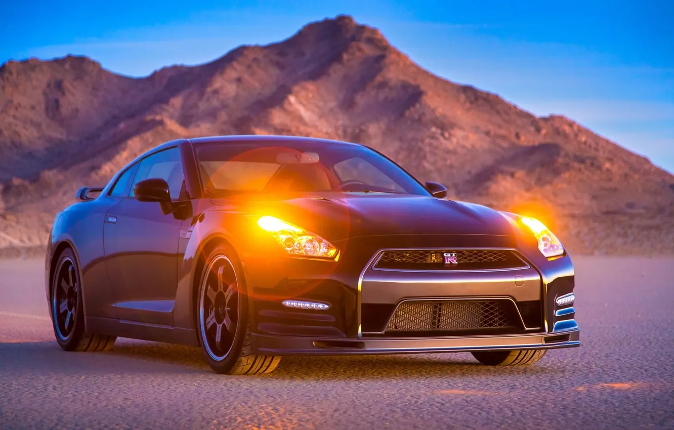 Photo wallpaper Nissan, GT-R, 2014, Track Edition