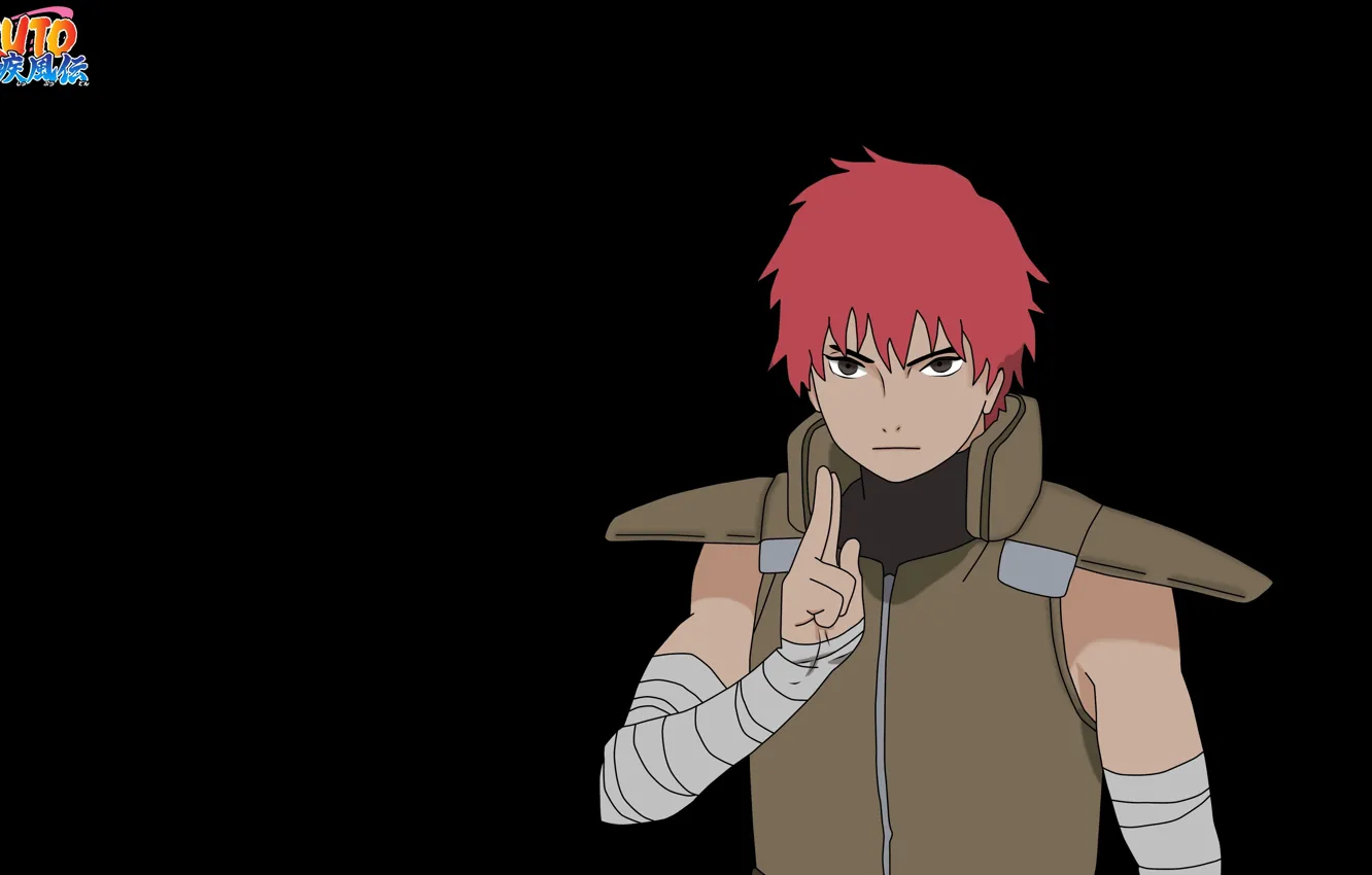 Photo wallpaper game, Naruto, seal, anime, man, redhead, ninja, evil