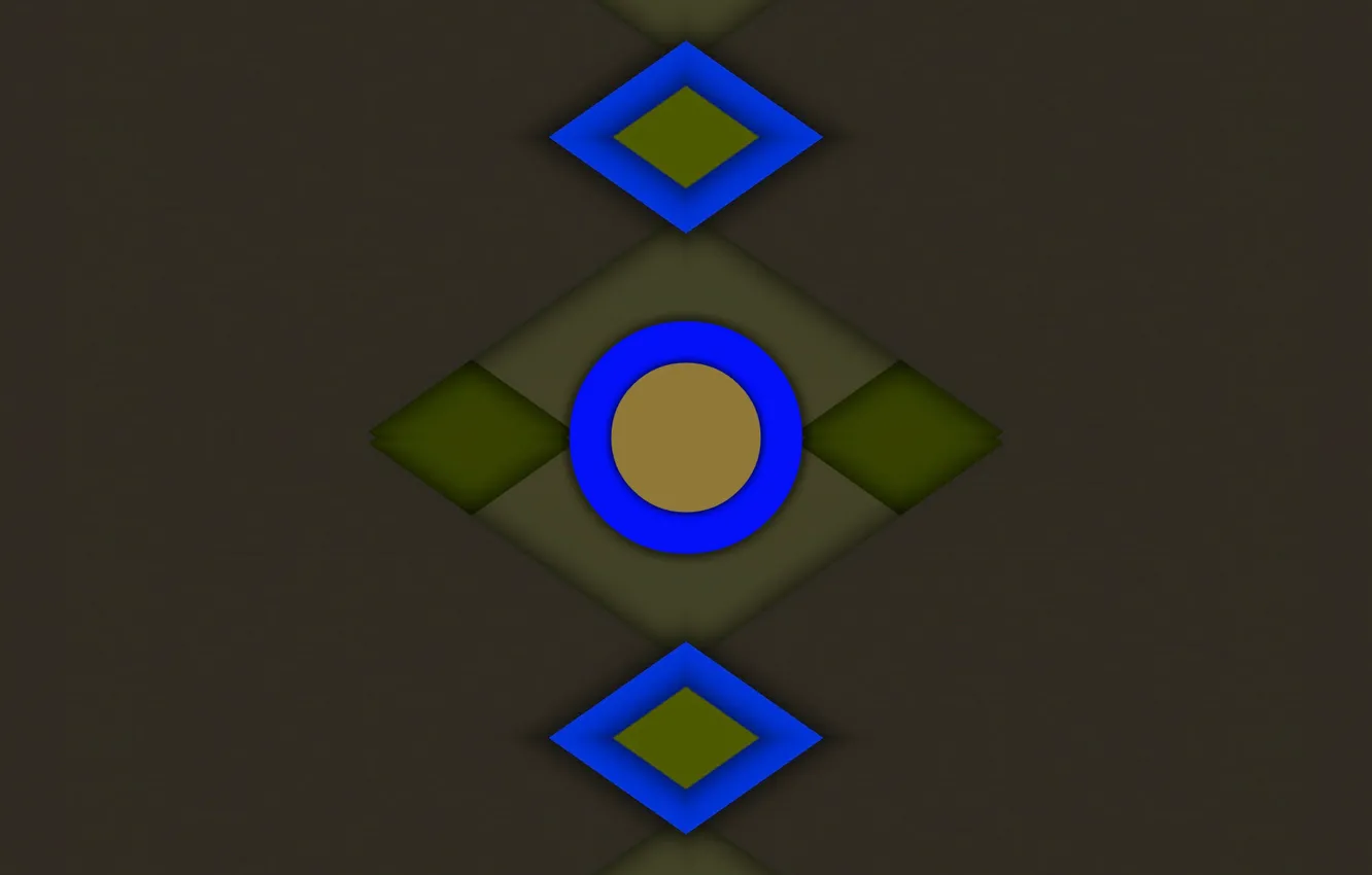 Photo wallpaper Wallpaper, dark, symmetry