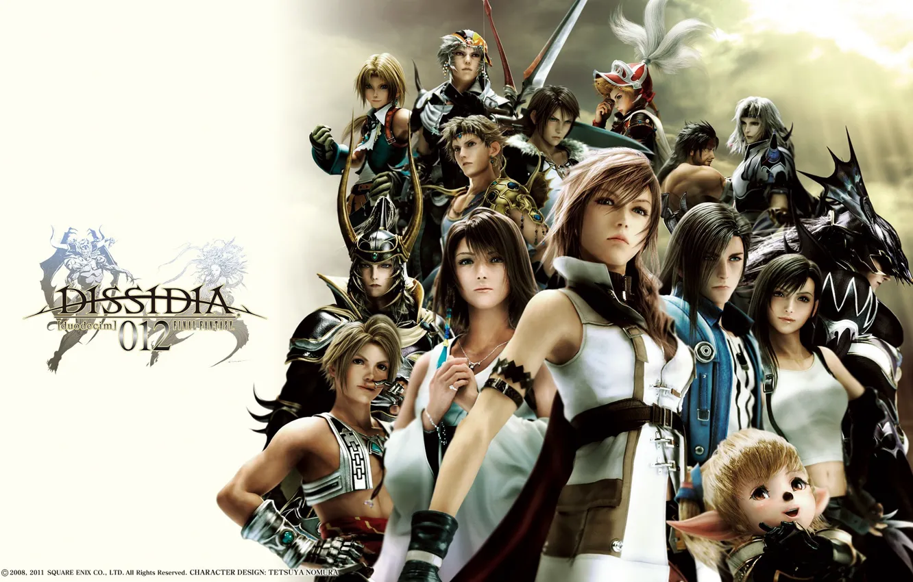 Photo wallpaper Final Fantasy, fighting game, PlayStation, Dissidia, FF12
