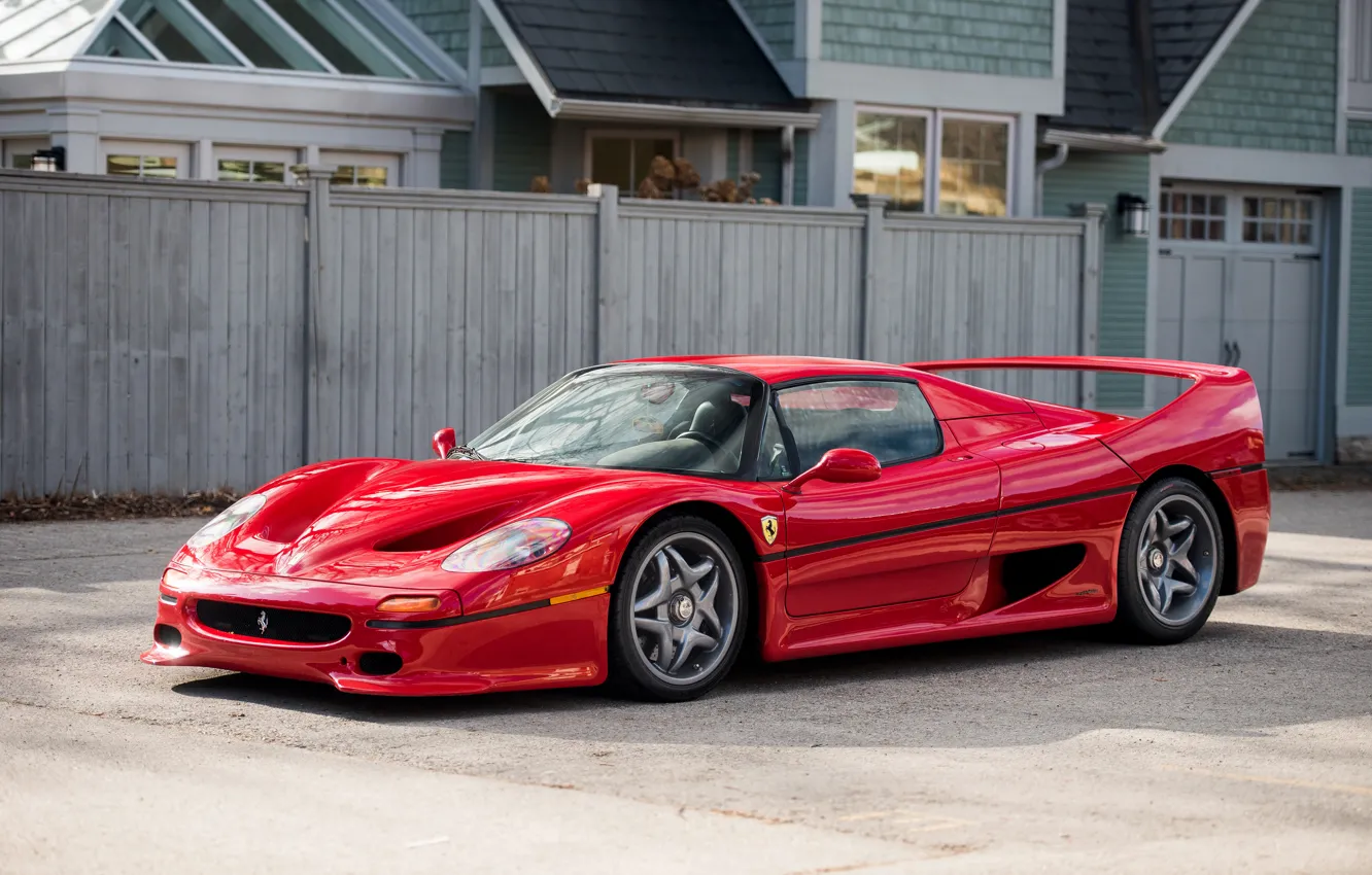 Photo wallpaper Ferrari, supercar, Ferrari, 1995, F50