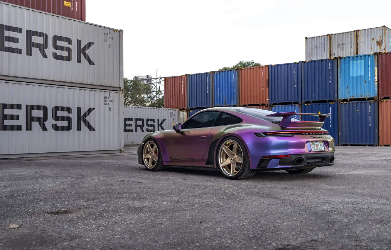 Photo wallpaper car, 911, Porsche, wallpaper, Supercar, Carrera S