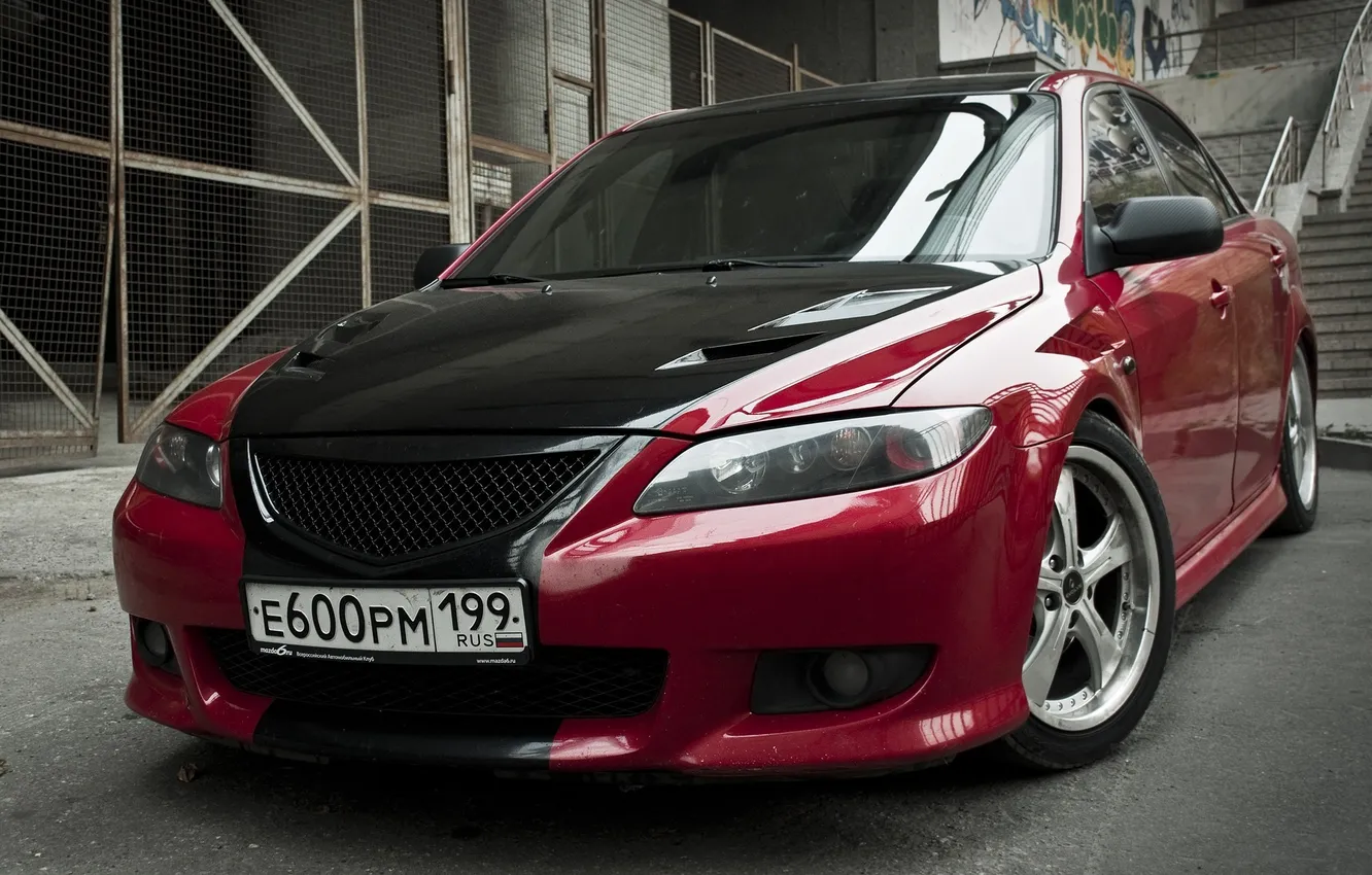 Photo wallpaper tuning, Mazda, prof photo shoot