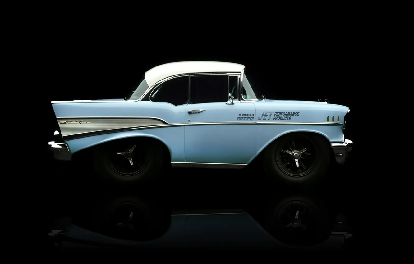 Photo wallpaper Mini, classic, Bel Air, deviantart