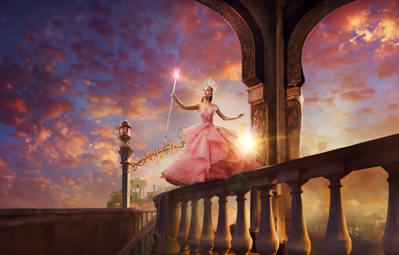 Photo wallpaper girl, fairy, Wicked, 2024