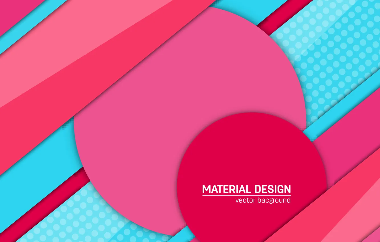 Photo wallpaper circles, texture, red, geometry, design, pink, material, light blue