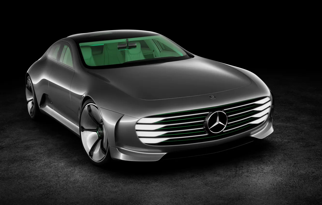Photo wallpaper coupe, Mercedes-Benz, the concept, 2015, Intelligent Aerodynamic Automobile, Concept IAA, lower front bumper spoiler