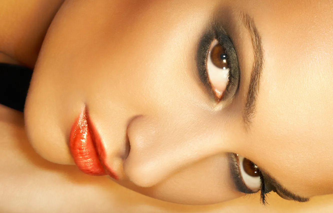 Photo wallpaper look, girl, beauty