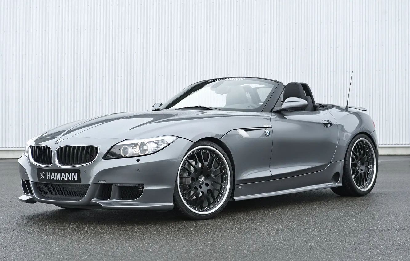 Photo wallpaper grey, BMW, Roadster, Hamann, 2010, E89, BMW Z4, Z4