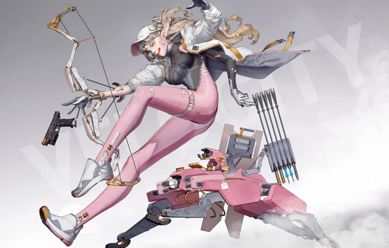 Photo wallpaper Concept Art, Lady, Game Art, Character Design, Jin kwang Park, Walk with K9