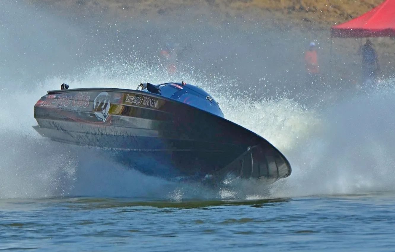 Photo wallpaper race, boat, speed