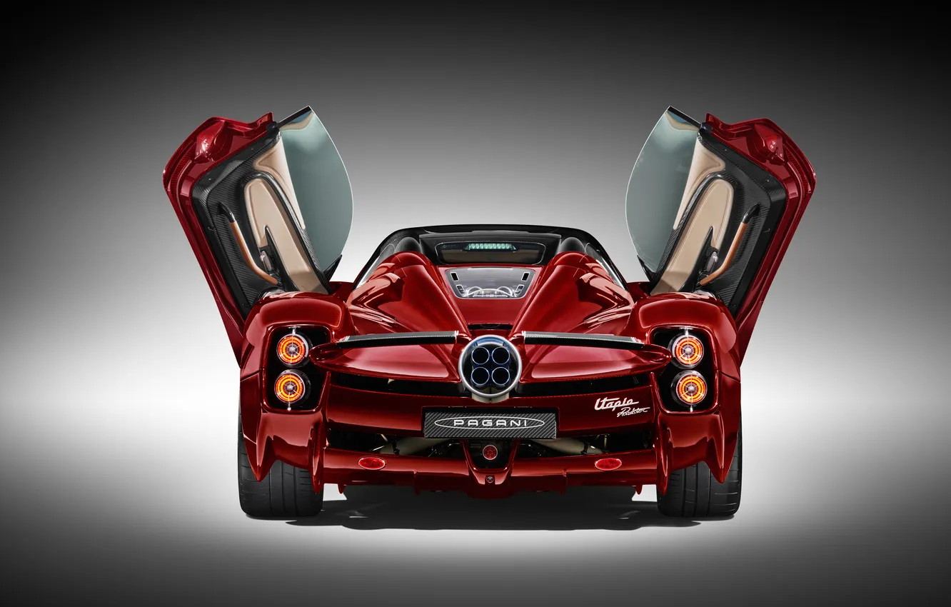 Photo wallpaper Roadster, supercar, Pagani, supercar, Utopia, 2024, Pagani Utopia Roadster