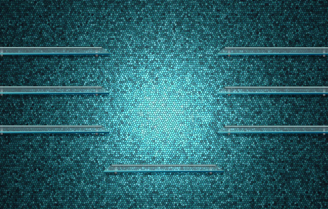 Photo wallpaper glass, tile, texture, shelves