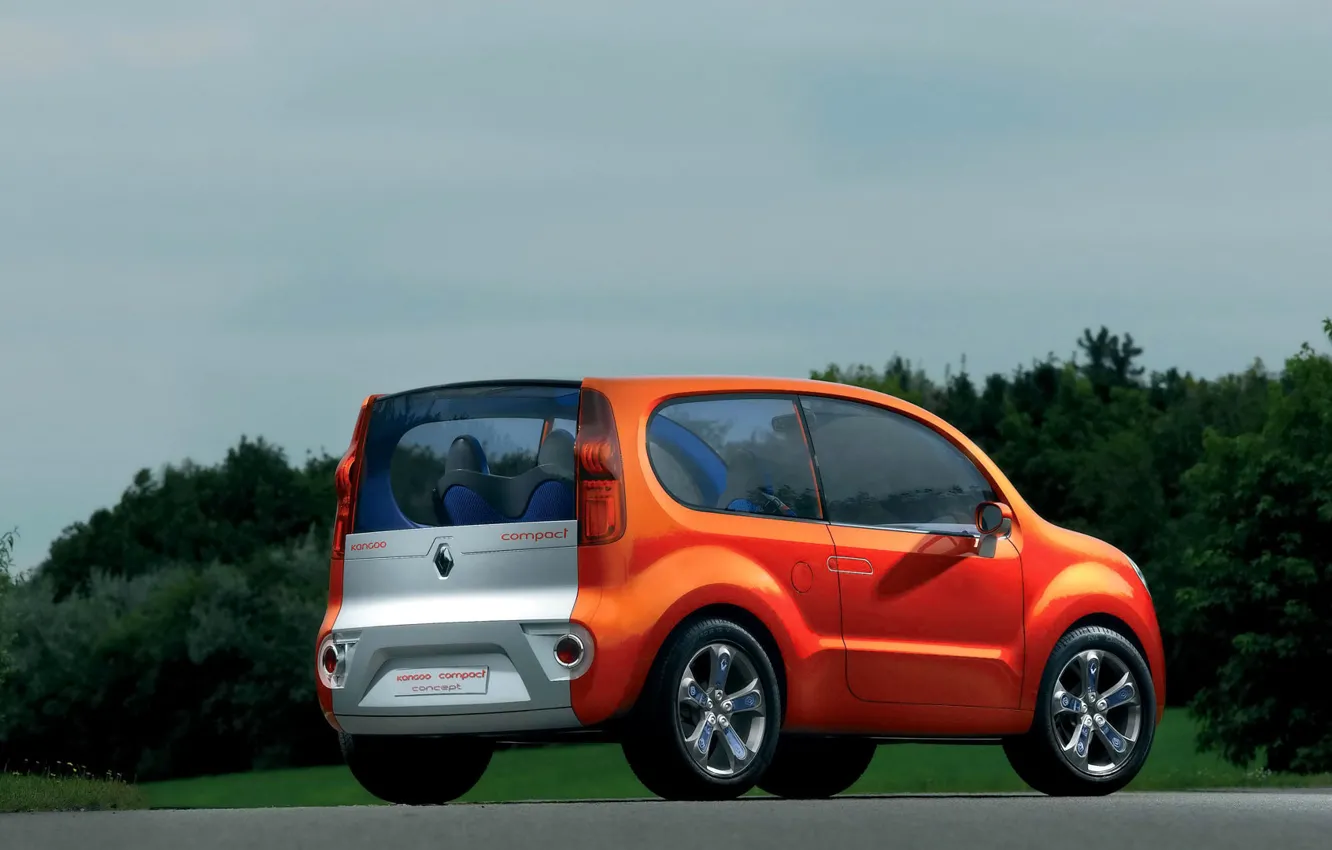 Photo wallpaper the concept, Renault, Kangoo, CD