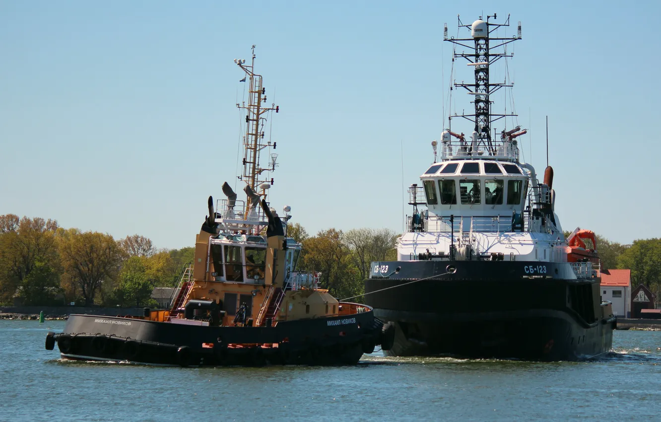 Photo wallpaper tug, rescue, SB-123
