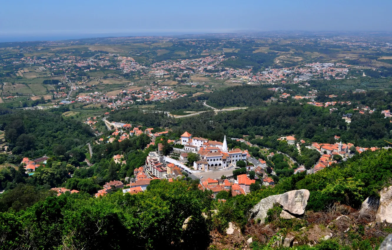 Photo wallpaper panorama, Portugal, Sintra