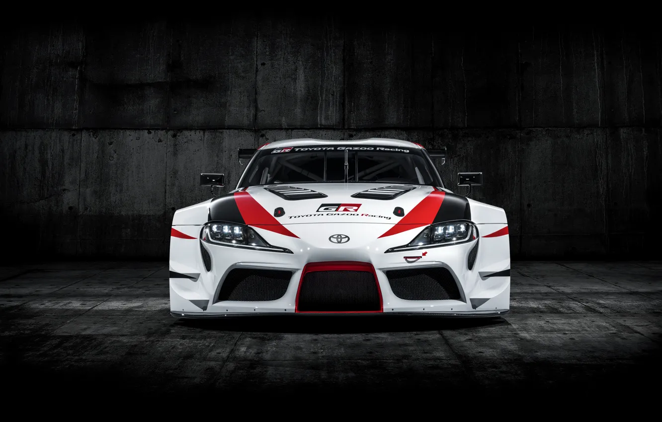 Photo wallpaper auto, coupe, Toyota, 2018, GR Supra Racing Concept