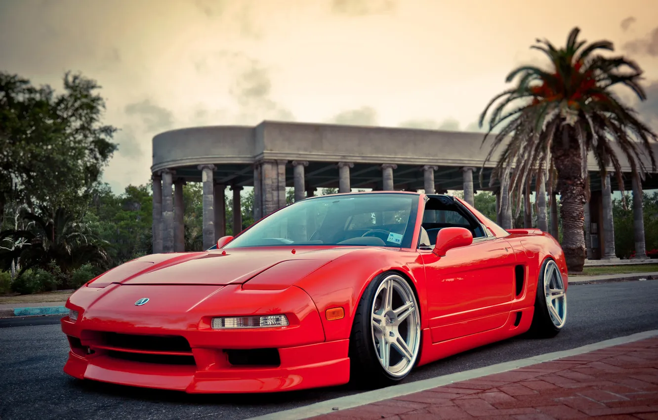 Photo wallpaper convertible, drives, Acura