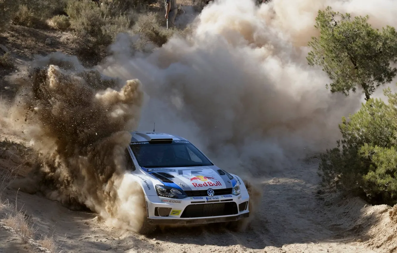 Photo wallpaper WRC, Rally, 2013, Polo, Acropolis