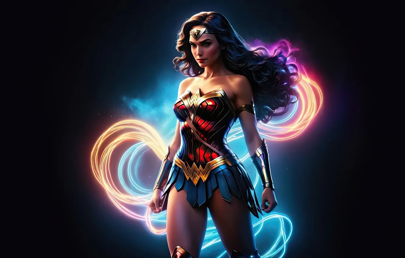 Photo wallpaper Wonder Woman, Valor, Amazonian