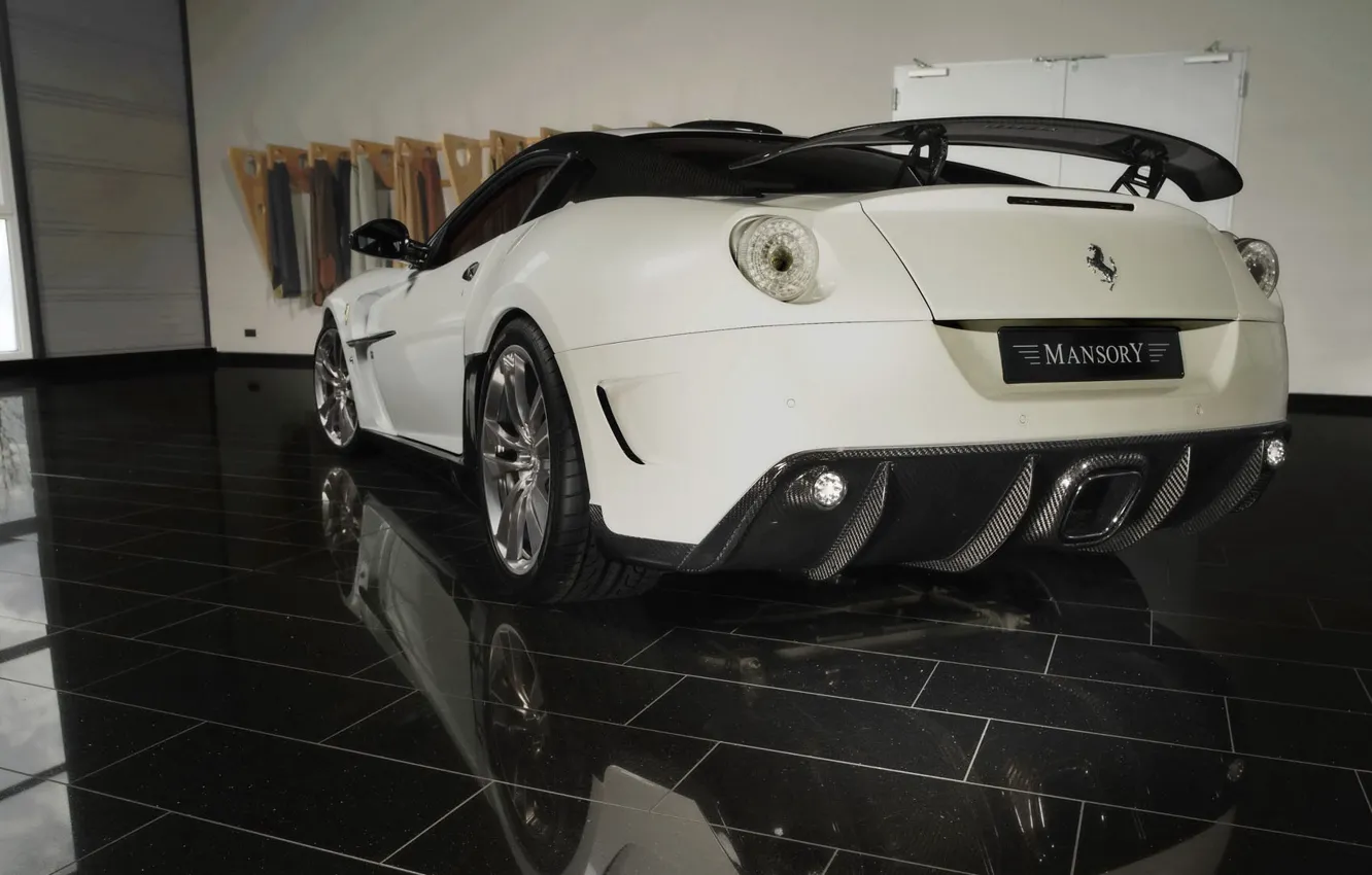 Photo wallpaper Italy, supercar, Mansory, Ferrari 599 GTB Fiorano, Stallone, sport RWD limited-edition double, a car with …