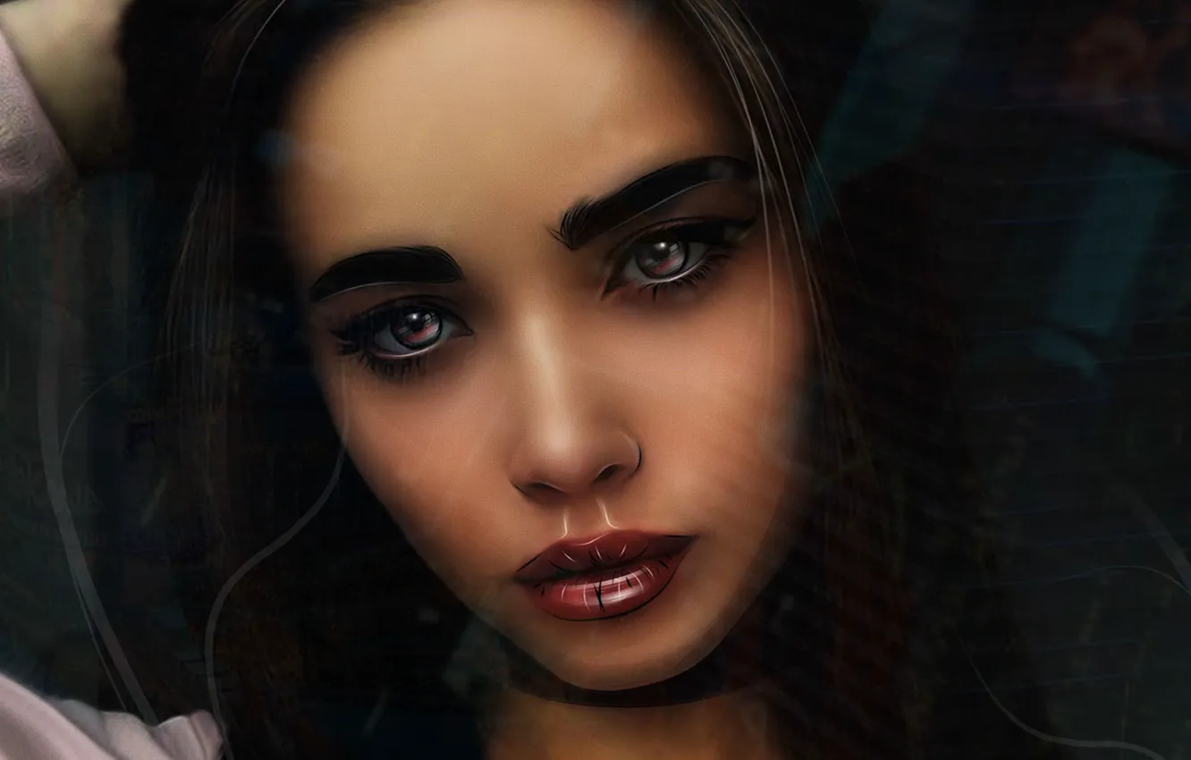 Photo wallpaper Photoshop, art, NikitaMikryukov