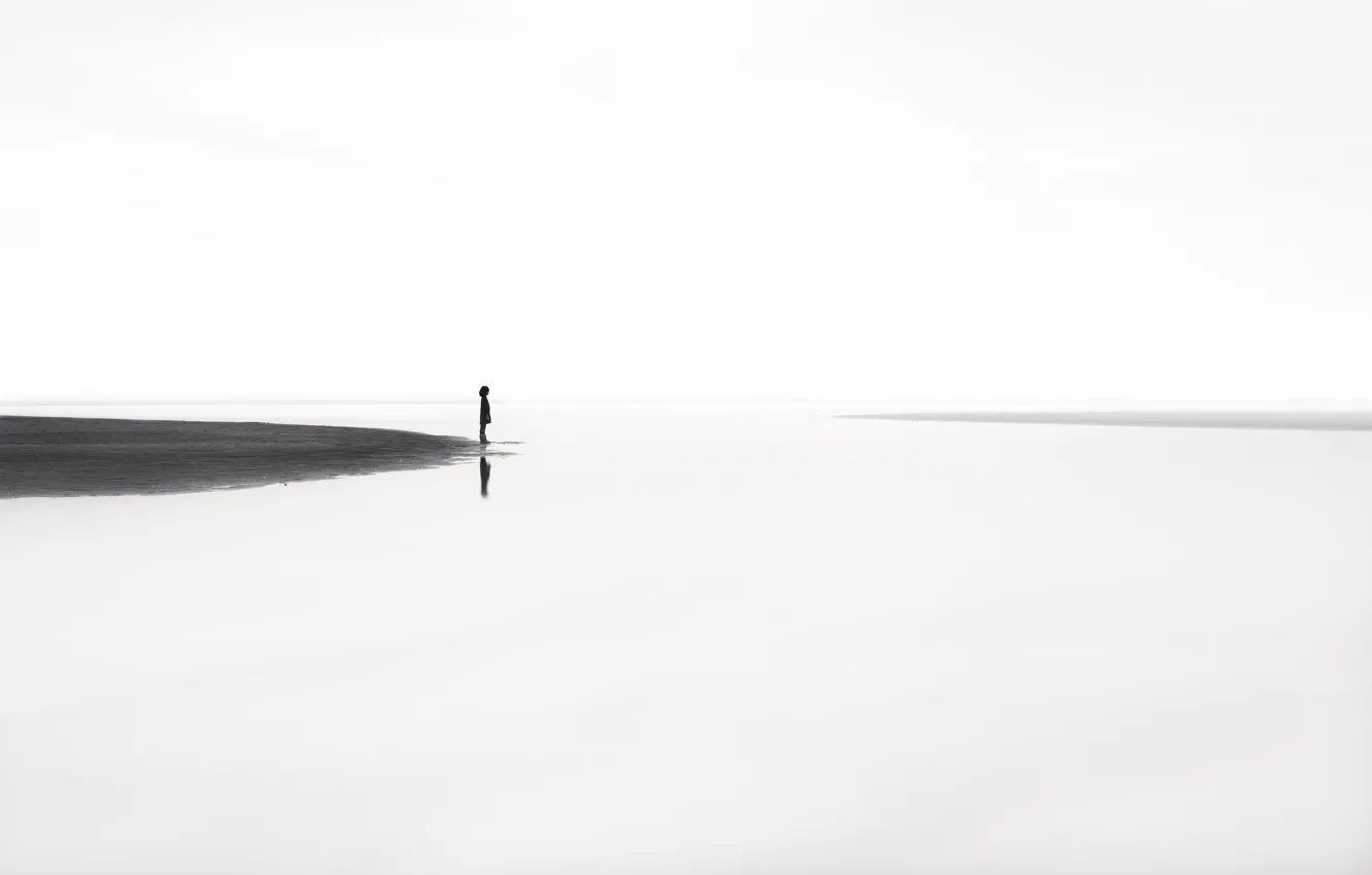 Photo wallpaper background, dal, silhouette