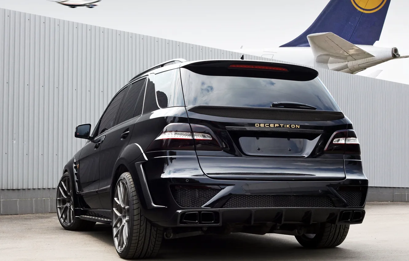 Photo wallpaper Mercedes-Benz, Ball Wed, '2013, Inferno "Deceptikon", ML 63 AMG, (W166)