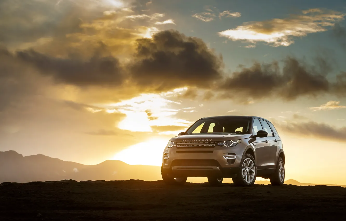 Photo wallpaper sport, Land Rover, Discovery, Sport, discovery, land Rover