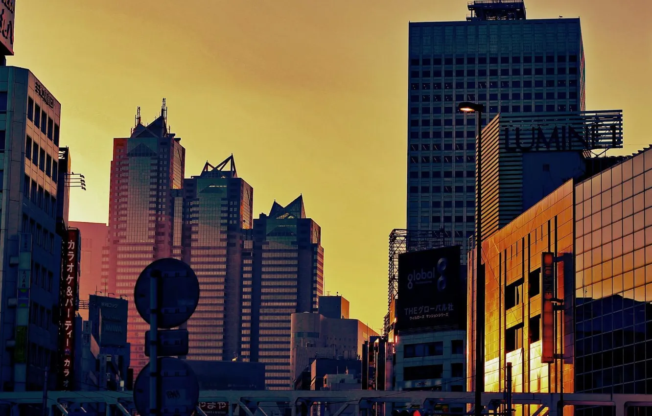 Photo wallpaper the city, Japan, Tokyo