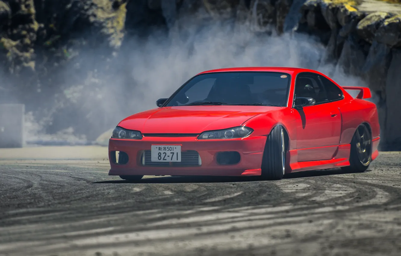 Photo wallpaper S15, Silvia, Nissan, Drift, JDM