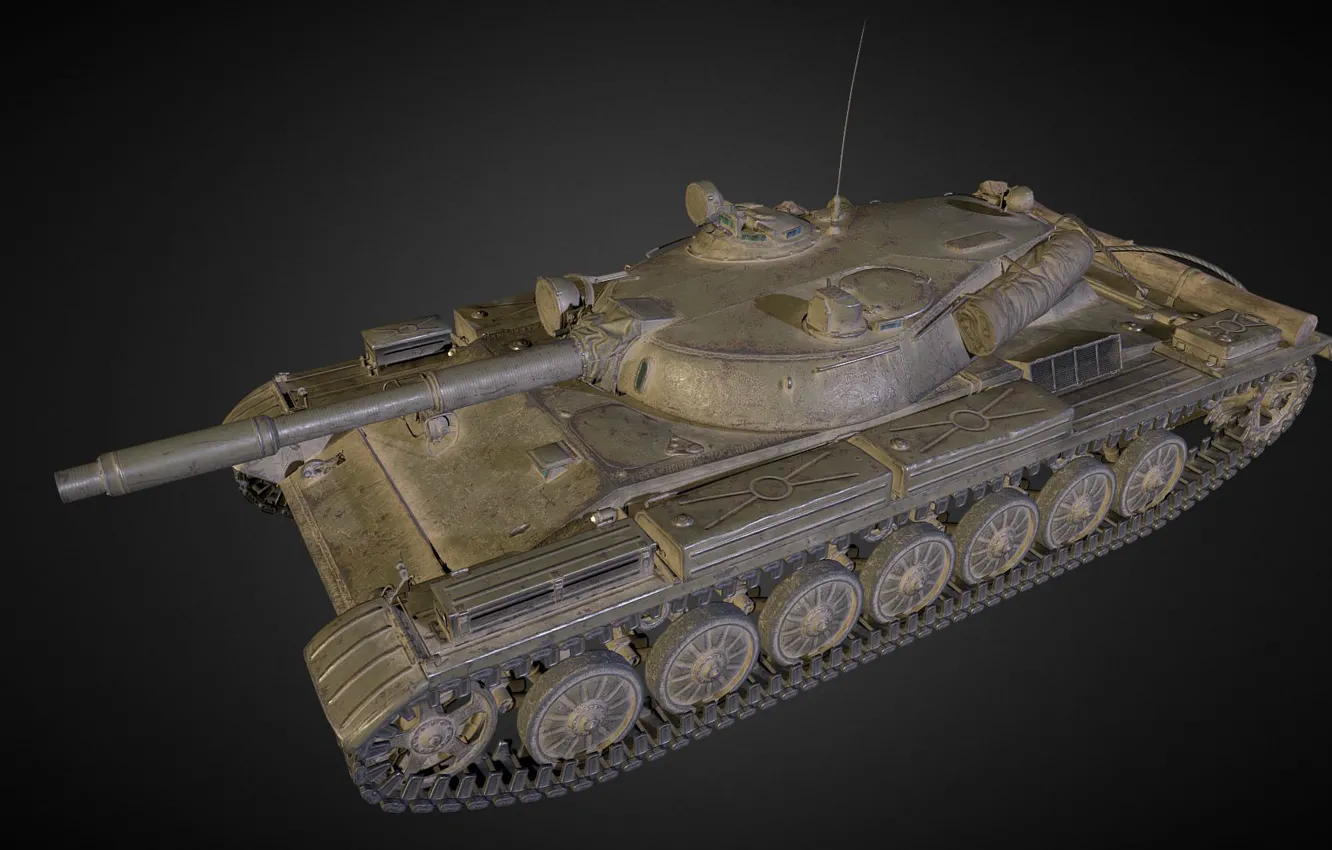 Photo wallpaper Russia, T-100 LT, Experienced tank