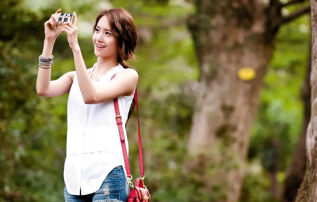 Photo wallpaper girl, Music, nature, beauty, asian, SNSD, Kpop, Yoona