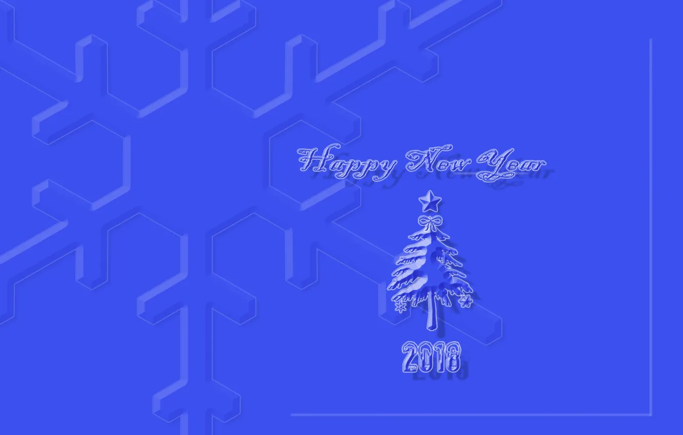 Photo wallpaper year, new, 2018