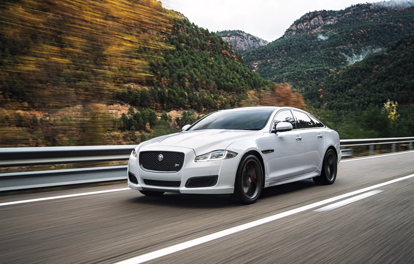 Photo wallpaper Jaguar, Jaguar, XJR, 2015, X351