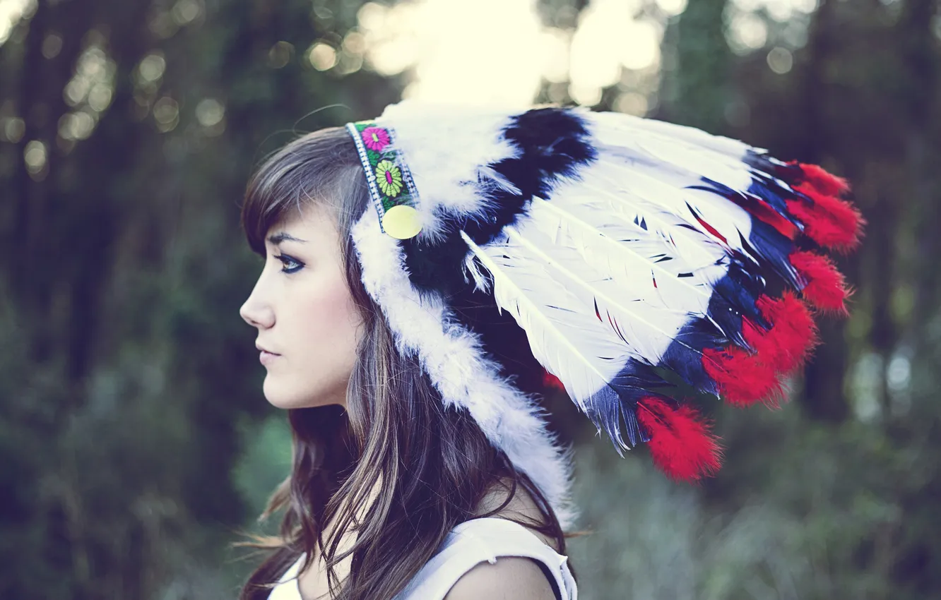 Photo wallpaper girl, indian, costum