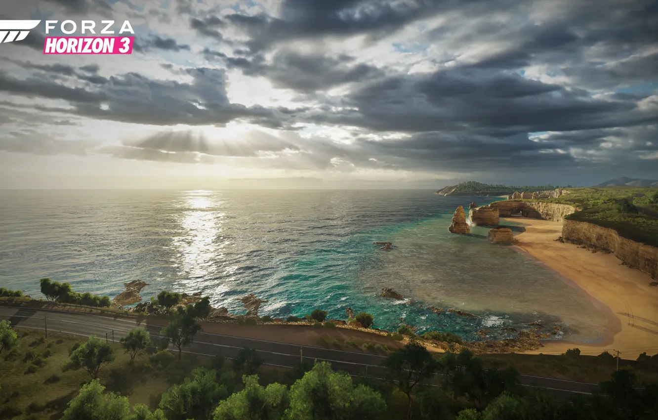 Photo wallpaper Microsoft, Game, Australia, Forza Horizon 3