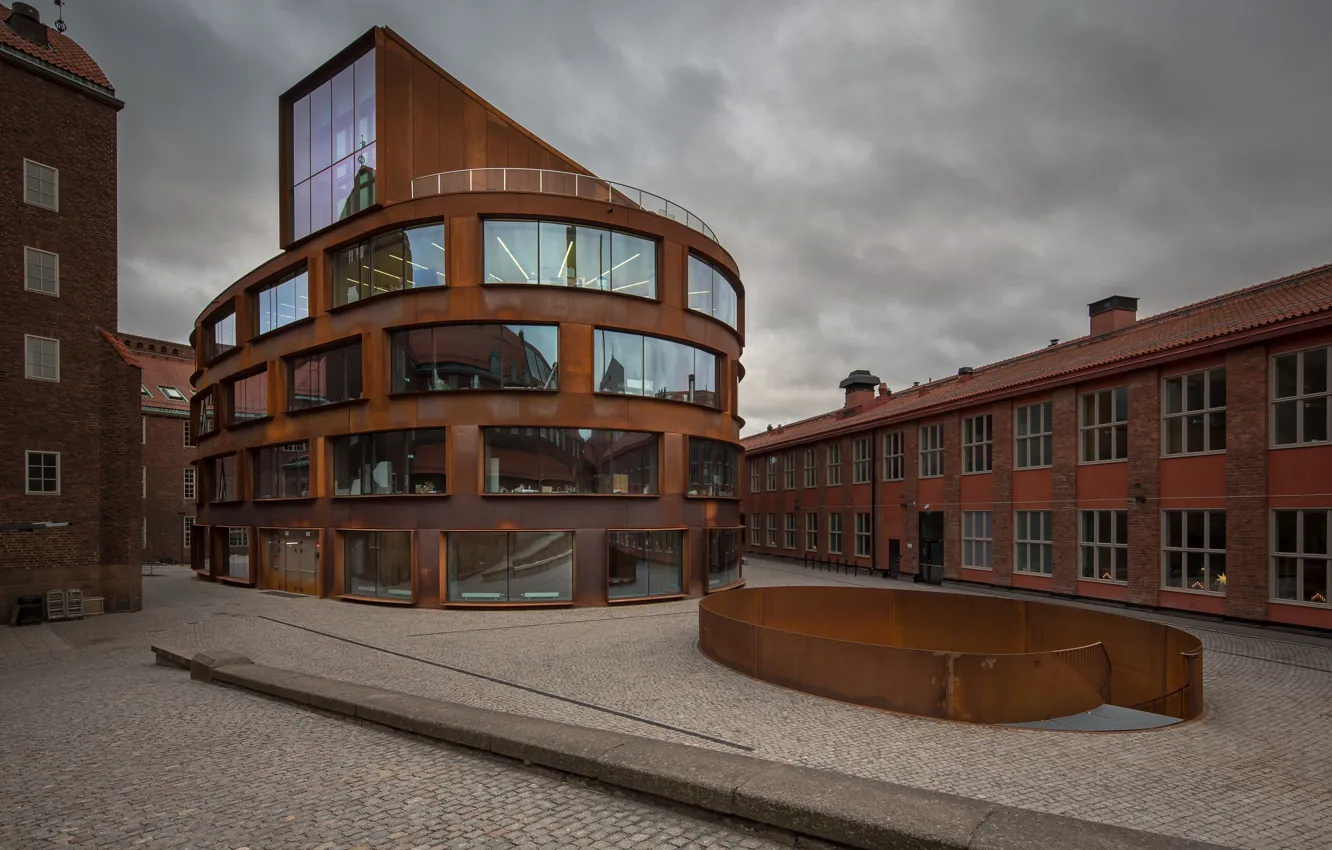 Photo wallpaper building, architecture, Stockholm, Sweden, Sweden, Stockholm