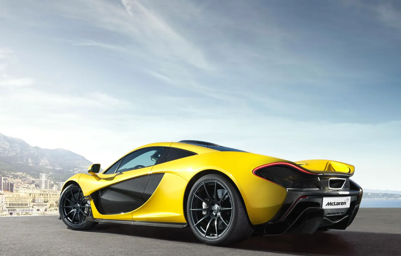 Photo wallpaper McLaren, supercar, hypercar, P1