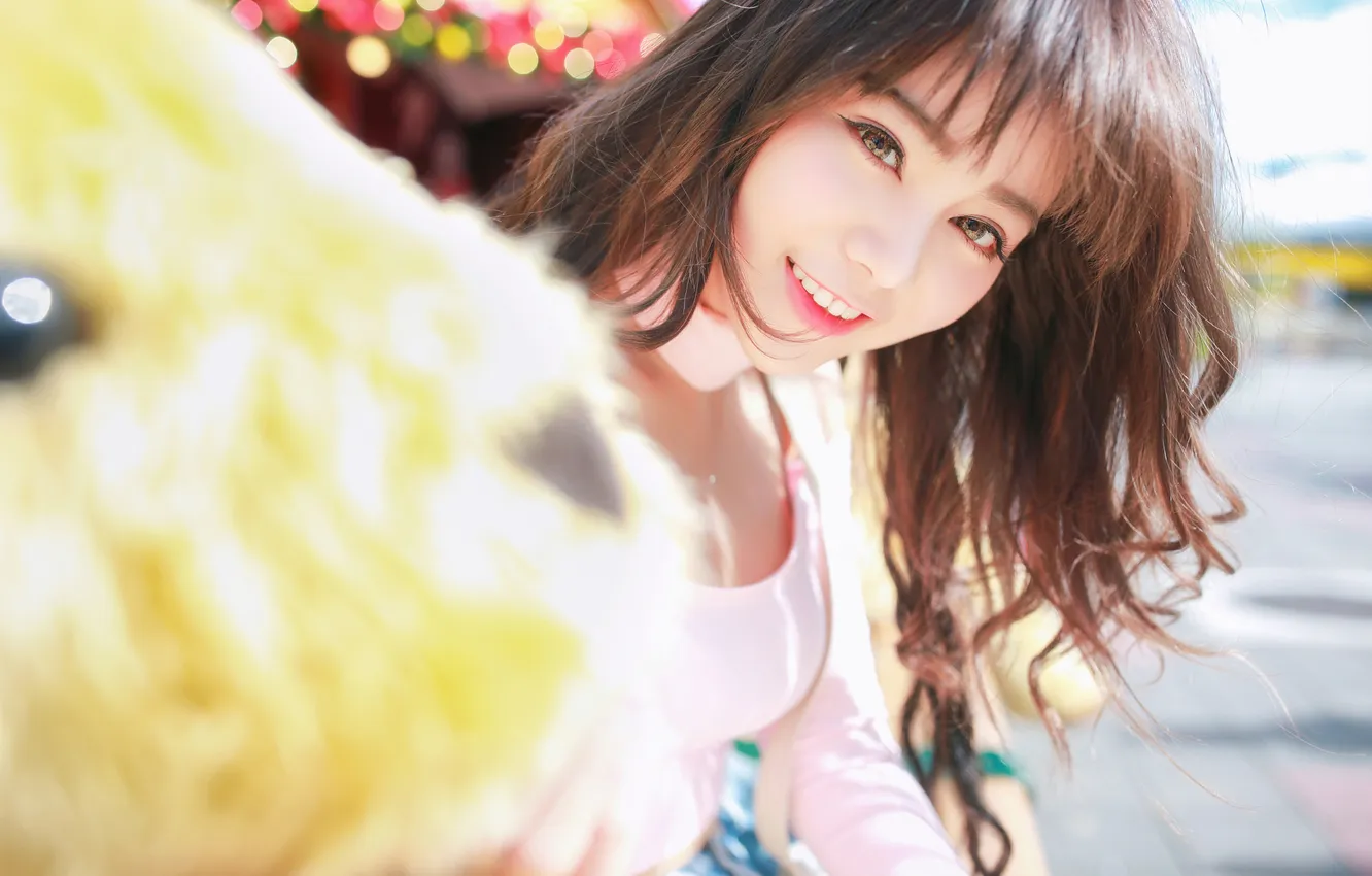 Photo wallpaper China, wallpaper, girl, sexy, woman, model, asian, cute