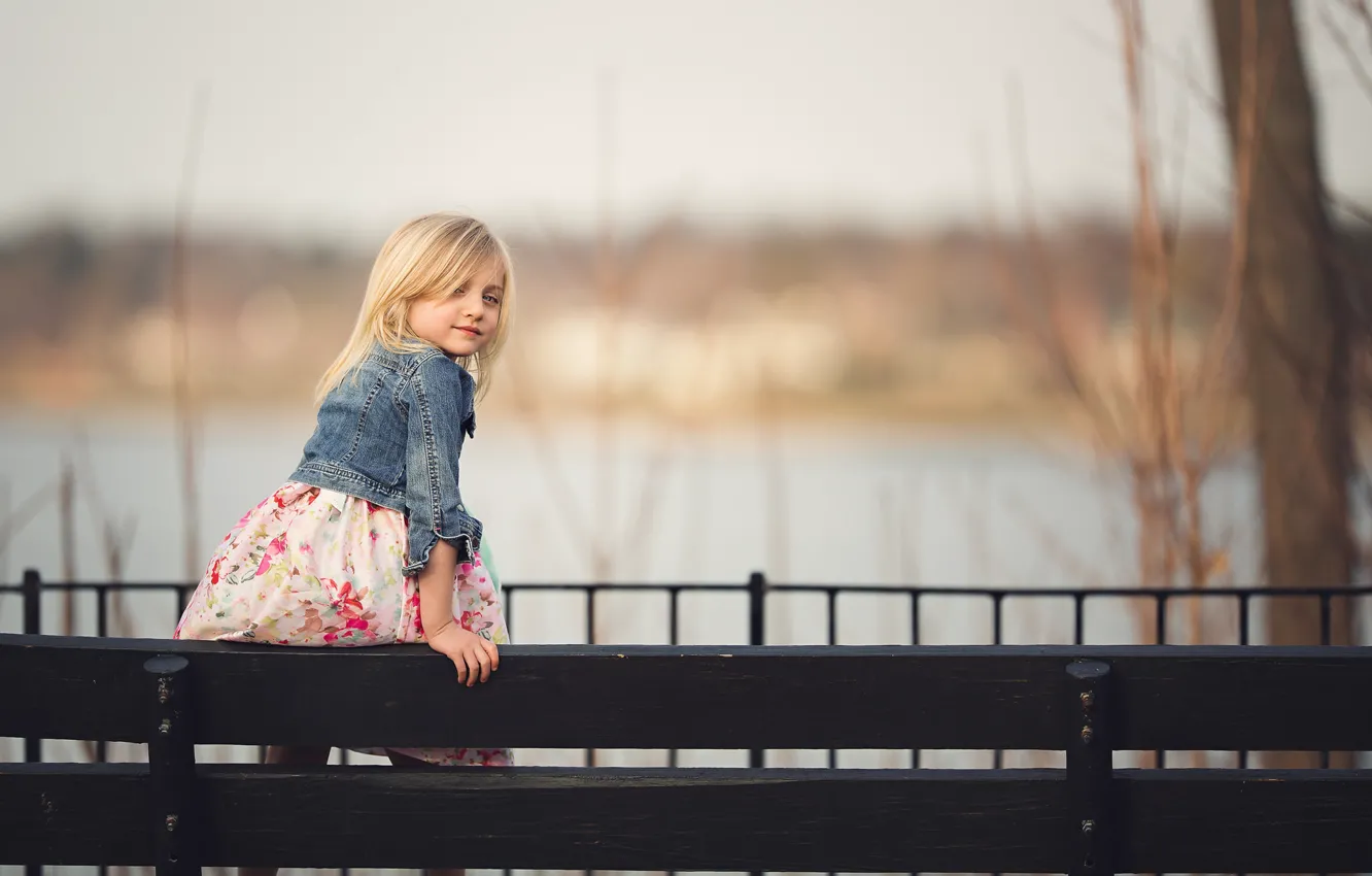 Photo wallpaper look, style, girl