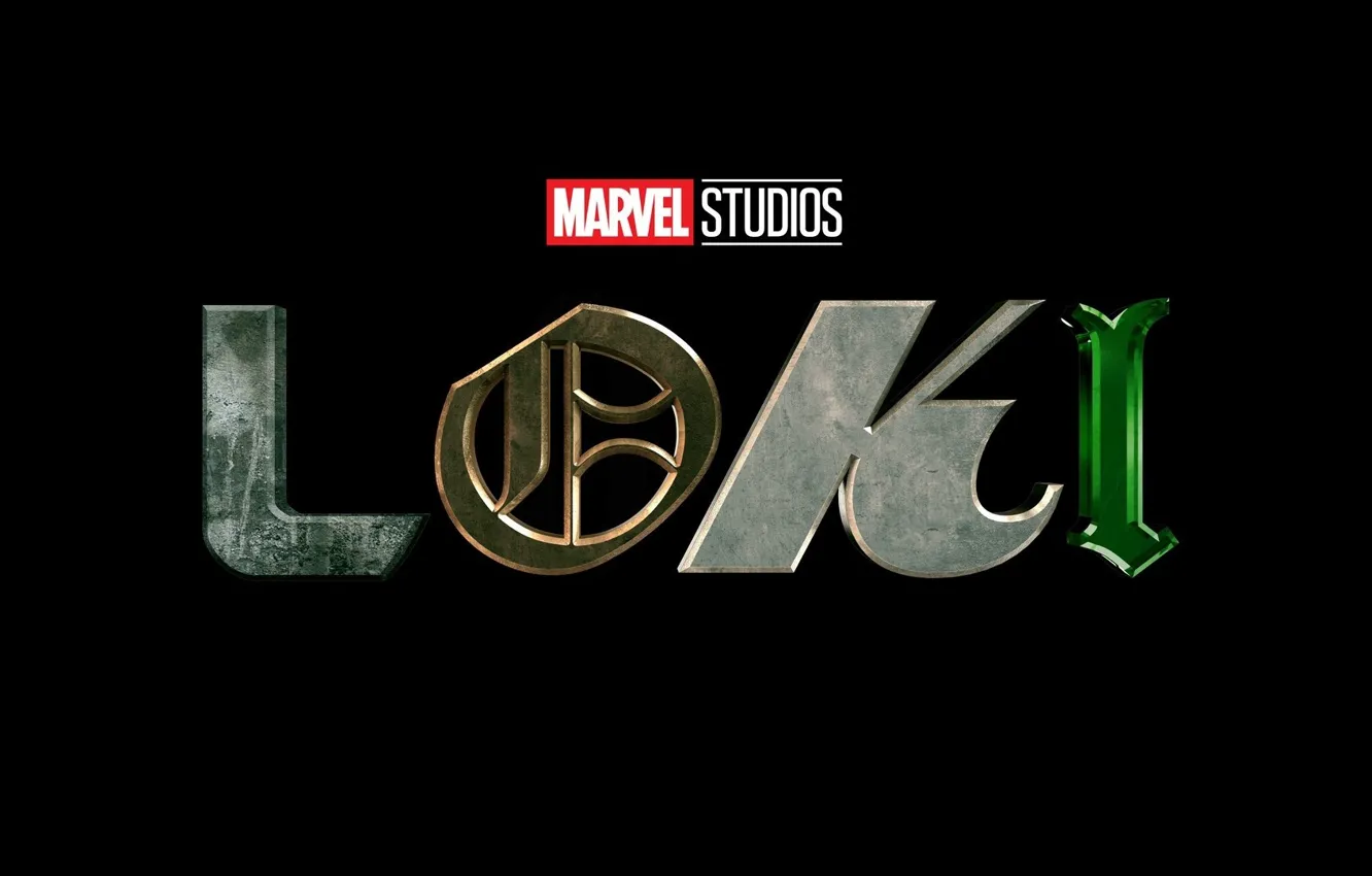 Photo wallpaper logo, Loki, Marvel Studios