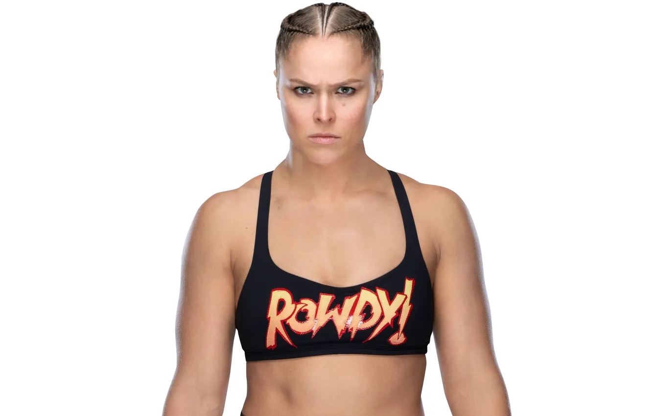 Photo wallpaper look, pose, actress, wrestler, hair, WWE, ufc, Ronda Rousey